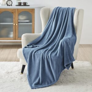 fleece blanket – sky blue – full xl
